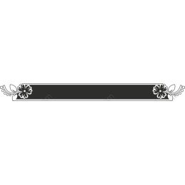 Elegant Floral Border