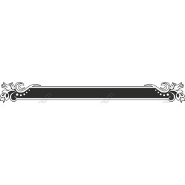 Elegant Floral Decorative Border