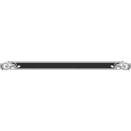 Elegant Floral Decorative Trim
