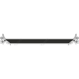 Elegant Floral Decorative Border