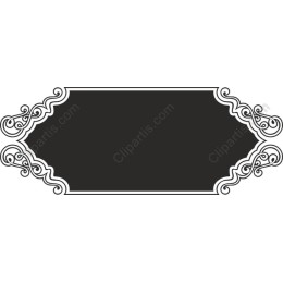 Ornate Decorative Frame in and