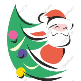 Vibrant Santa Claus