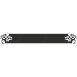 Elegant Floral Frame