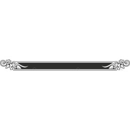 Floral Decorative Border