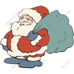 Festive Santa Claus