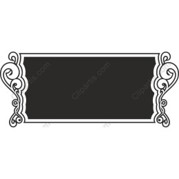 Elegant Scrollwork Frame