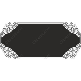 Elegant Vintage Swirl Frame