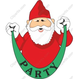 Jolly Santa Claus “PARTY”