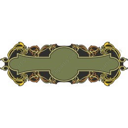 Exquisite Vintage Decorative Banner