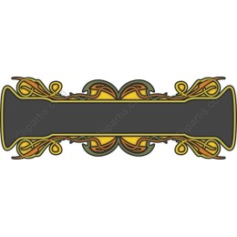 Elegant Vintage Floral Banner
