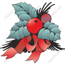 Festive Holly and Berries