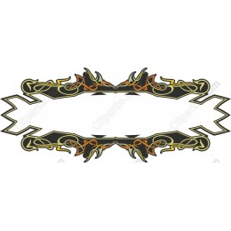 Ornate Frame with Decorative Elements