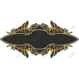 Vintage Ornamental Banner