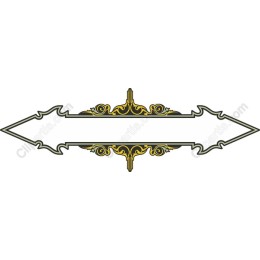 Vintage Ornate Banner
