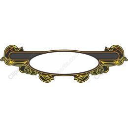 Elegant Vintage Ornamental Frame