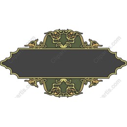 Vintage Elegance Floral Frame
