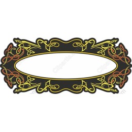 Celtic-Inspired Decorative Frame