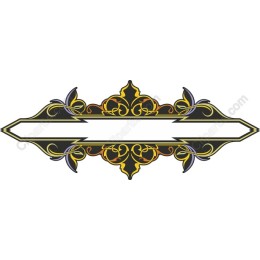 Ornate Decorative Banner