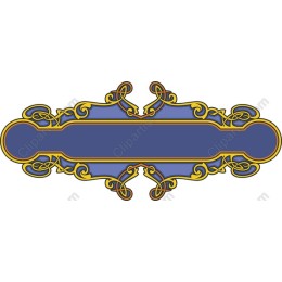 Elegant Ornate Label