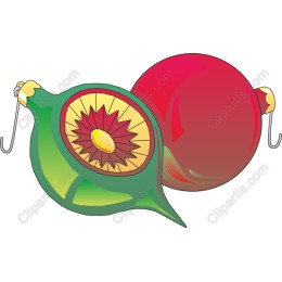 Festive Cheer: Colorful Ornament