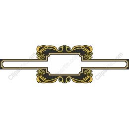 Exquisite Ornate Frame Clipart