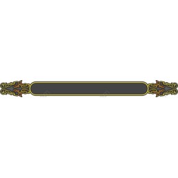 Vintage Ornamental Banner