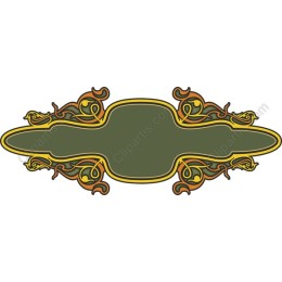 Vintage Ornamental Border