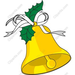 Golden Holiday Bell