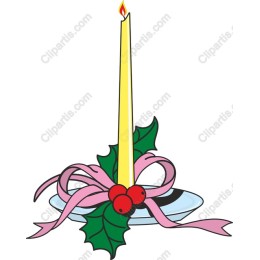 Charming Holiday Candle