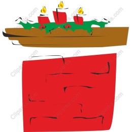 Charming Christmas Mantel