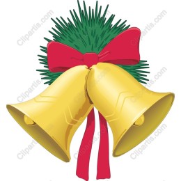 Golden Holiday Bells