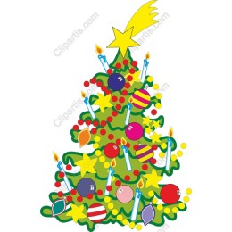 Vibrant Christmas Tree