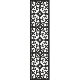 Elegant Black and White Ornamental