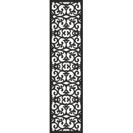 Intricate Black and White Ornate Filigree