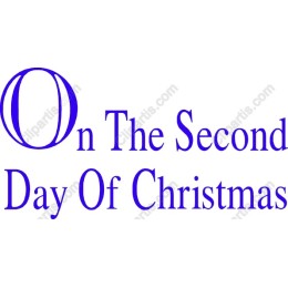 On The Second Day Of Christmas