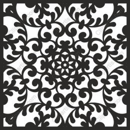 Black Flourish Elegant