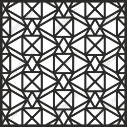 Geometric Lattice Pattern
