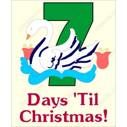 7 Days 'Til Christmas! Festive Countdown