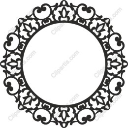 Elegant Lace Frame