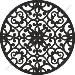 Elegant Decorative Circular