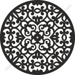 Elegant Circular Flourish