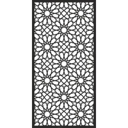Elegant Geometric Floral Pattern