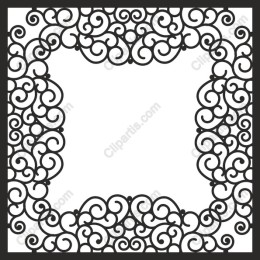 Ornate Scroll Frame