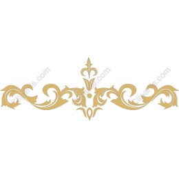 Gold Ornamental Flourish