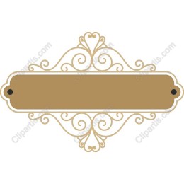Ornate Vintage Label