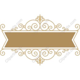 Elegant Vintage Decorative Label