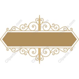 Vintage Ornate Frame in Gold