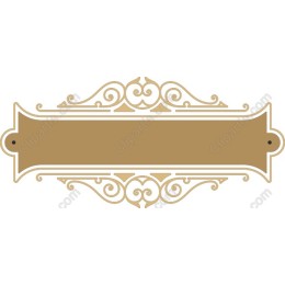Vintage Decorative Banner