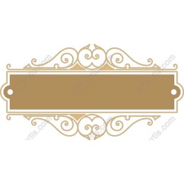Vintage Decorative Label