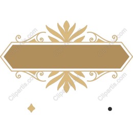 Elegant Decorative Frame in Gold